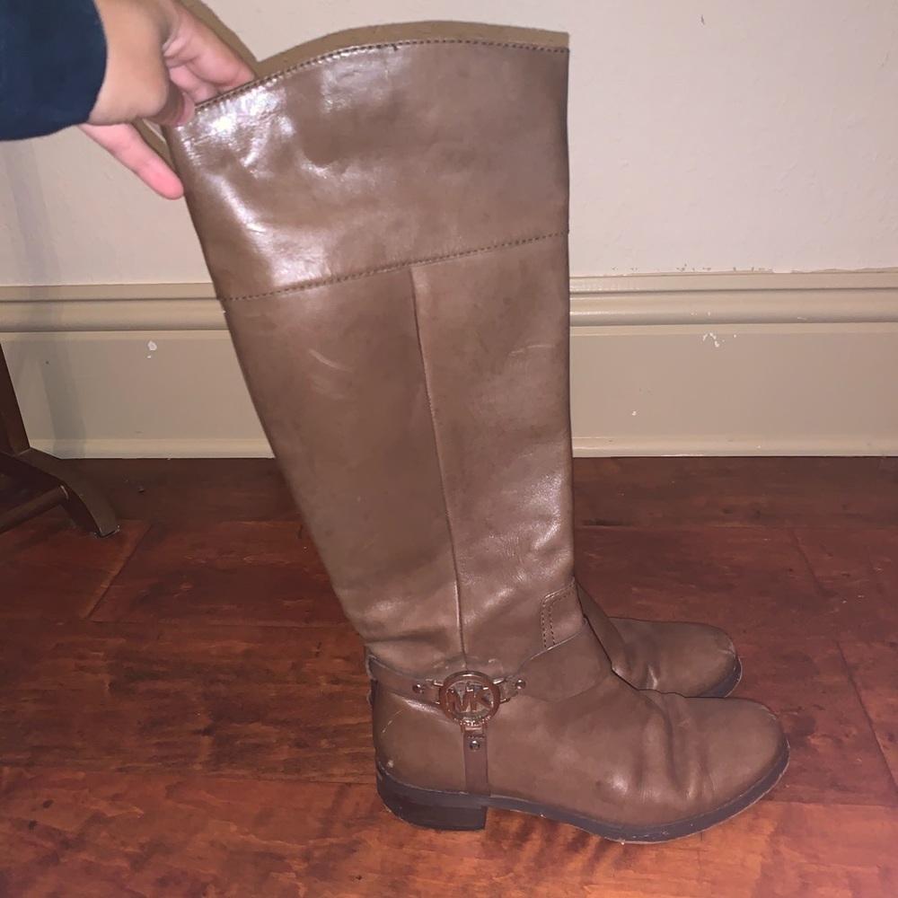 Michael Kors Clay Used Riding Boots